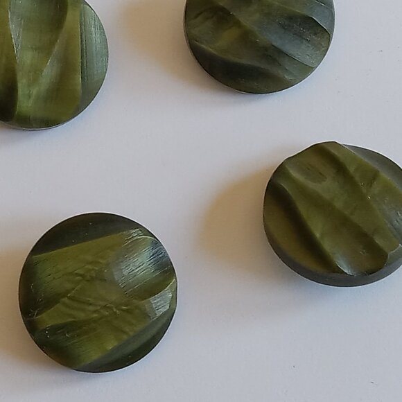 4 Vintage 1" Sewing Buttons - Picture 7 of 9